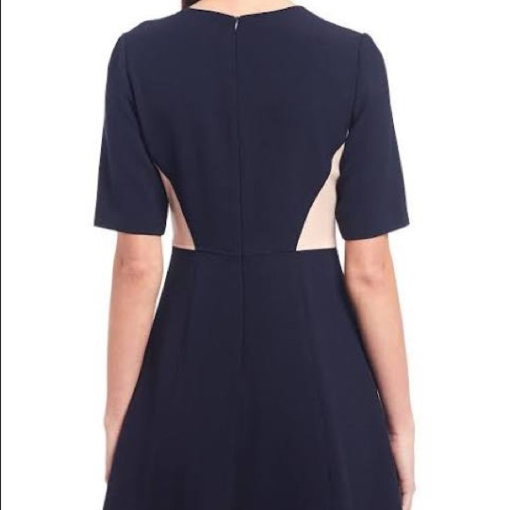 Vince Camuto | Colorblock Fit & Flare Dress - Picture 3 of 7